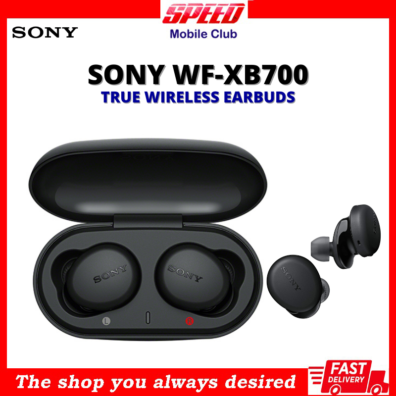 Sony WF-XB700 True Wireless Earbuds(TWS) | Extra Bass Bluetooth Earbuds With Mic | 1 Year Official Warranty