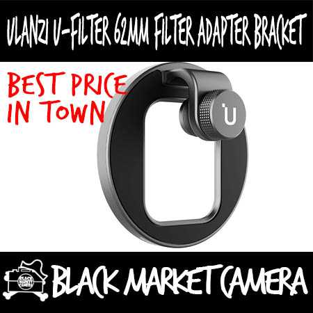 [BMC] Ulanzi U-filter 62mm Filter Adapter Bracket For iPhone *MUST SELECT POSTAL MAIL DURING CHECK OUT
