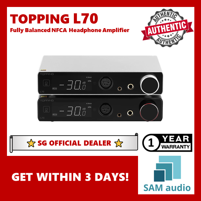 [?SG] TOPPING L70 HEADPHONE AMPLIFIER
