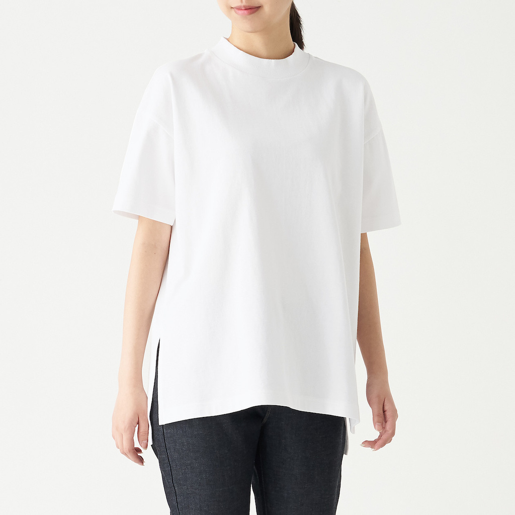 MUJI Wide Count Jersey Stitch Tunic