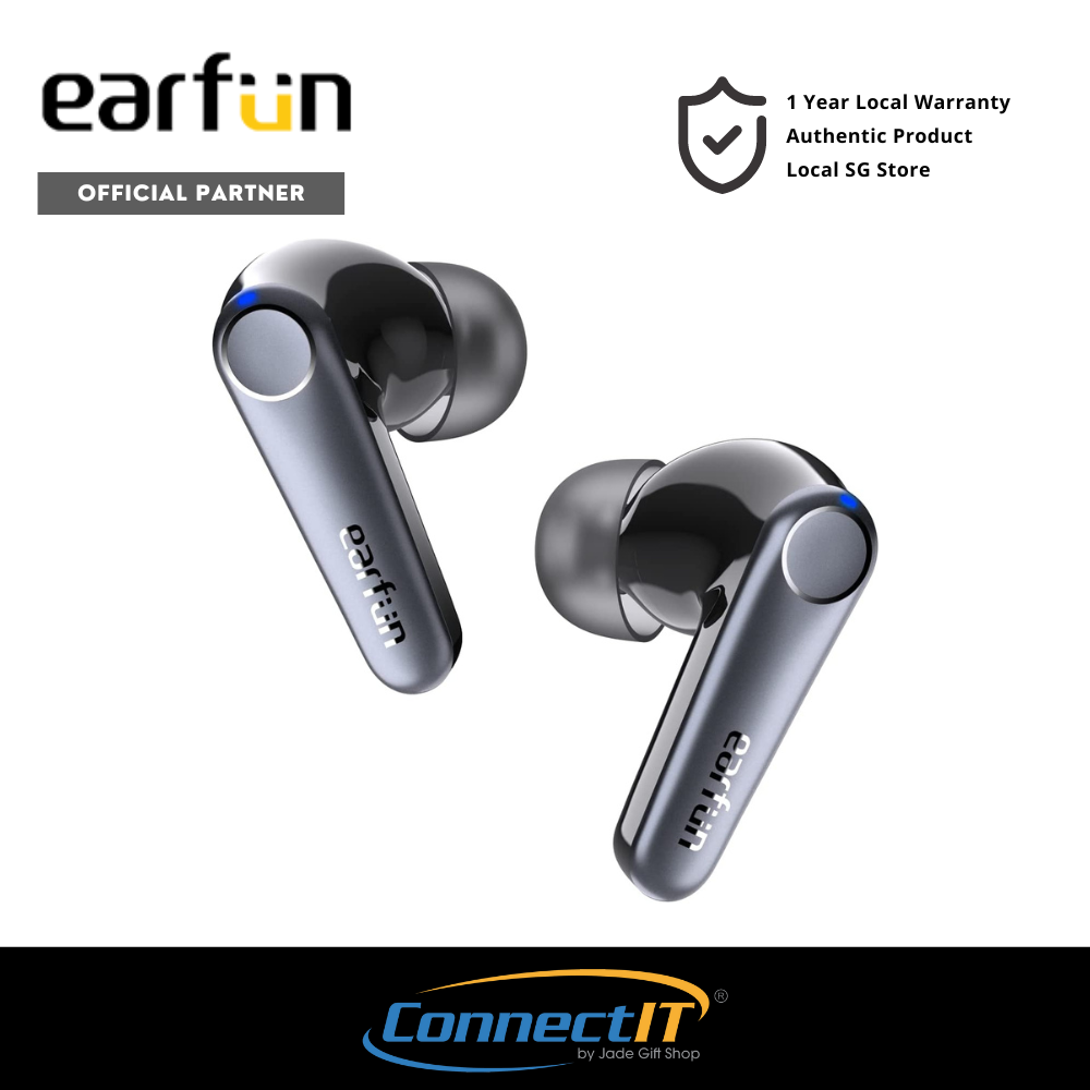 EarFun Air Pro 3 LE-Audio ANC True Wireless Bluetooth 5.3 Earbuds -IPX5 Sweat Resistant (1 Year Local Warranty)