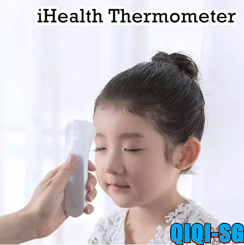Xiaomi iHealth LED Thermometer Portable Light Non Contact Digital Infrared Forehead Body Thermometer for Baby Kids Adults Elders